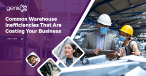 Common Warehouse Inefficiencies That Are Costing Your Business genieX blog banner