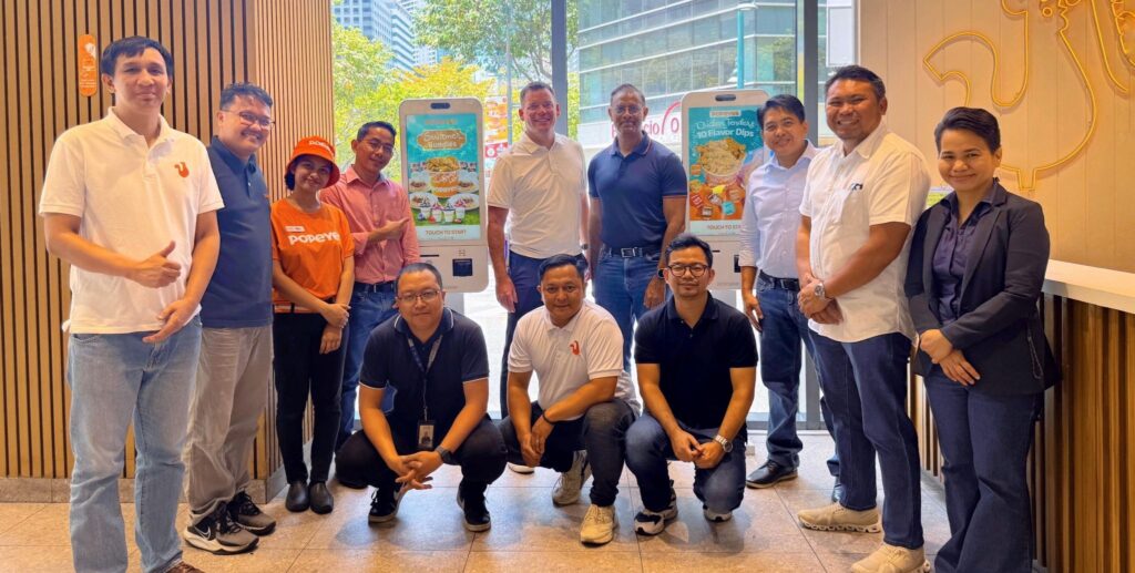 genieX's menuX rolled out its first in-store kiosk deployment with Popeyes branch.