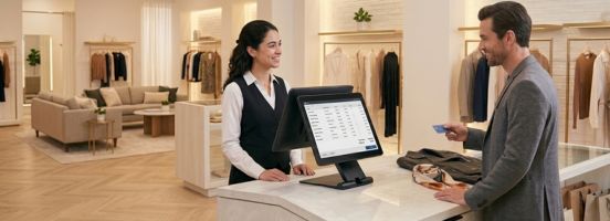 Point of sales system for boutique